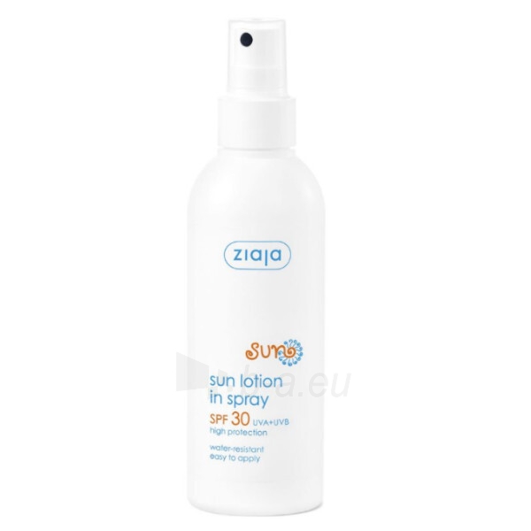 Kremas nuo saulės Ziaja Moisturizing Sun Lotion SPF 30 (Sun Lotion In Spray) 170 ml paveikslėlis 1 iš 1