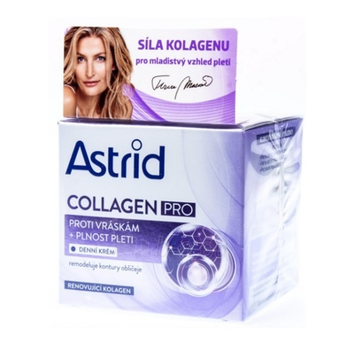 Kremas face Astrid Daily Anti-Wrinkle Collagen Pro 50 ml paveikslėlis 1 iš 1