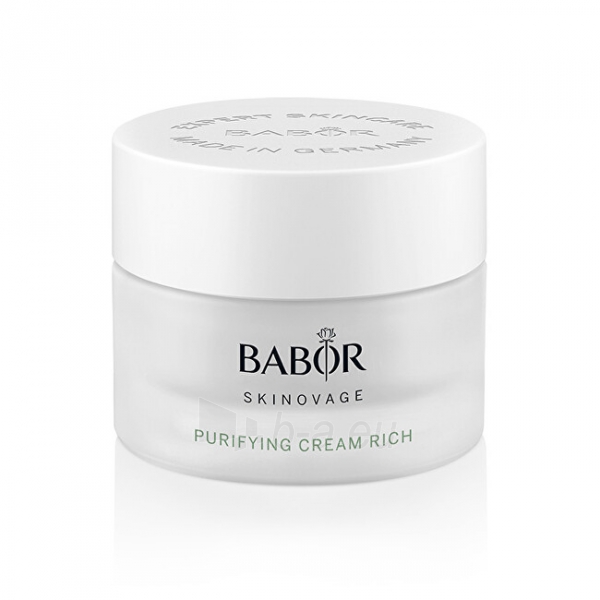 Body cream Babor Rich cream for oily skin Skinovage (Purifying Cream Rich) 50 ml paveikslėlis 1 iš 1