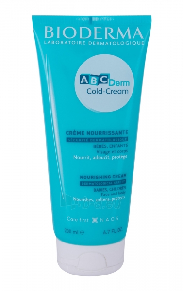 Kūno kremas BIODERMA ABCDerm Cold 200ml paveikslėlis 1 iš 1