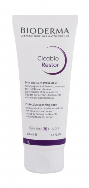 Body cream BIODERMA Cicabio Restor 100ml Protective Soothing Care paveikslėlis 1 iš 1