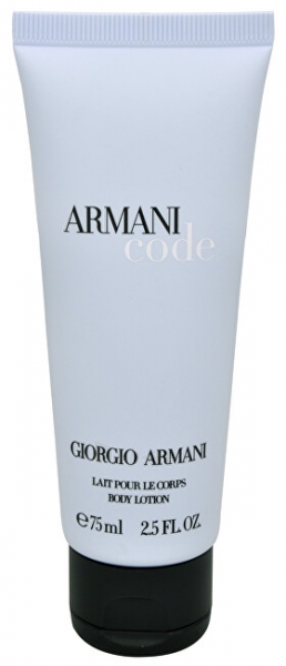 body lotion armani code