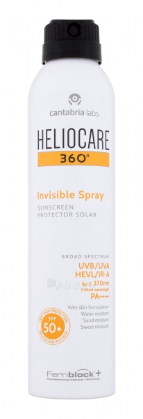 Kūno losjonas Heliocare 360 Invisible Sun 200ml SPF50+ paveikslėlis 1 iš 1