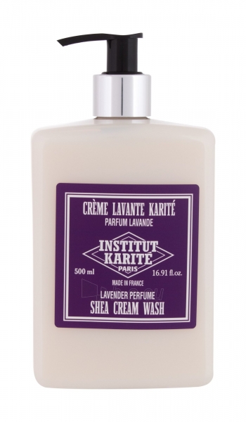 Body lotion Institut Karite Shea Cream Wash Lavender 500ml paveikslėlis 1 iš 1