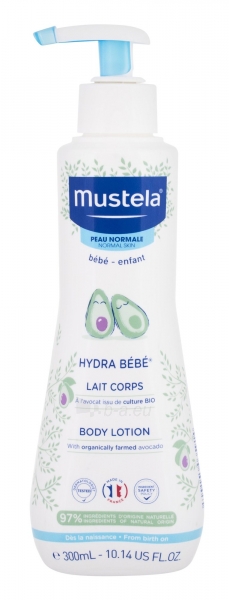 Kūno losjonas Mustela Hydra Bébé Body Lotion Body Lotion 300ml paveikslėlis 1 iš 1