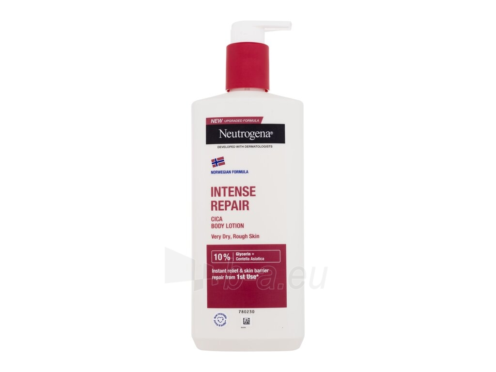 Kūno losjonas Neutrogena Intense Repair Body Lotion Cosmetic 400ml paveikslėlis 1 iš 1