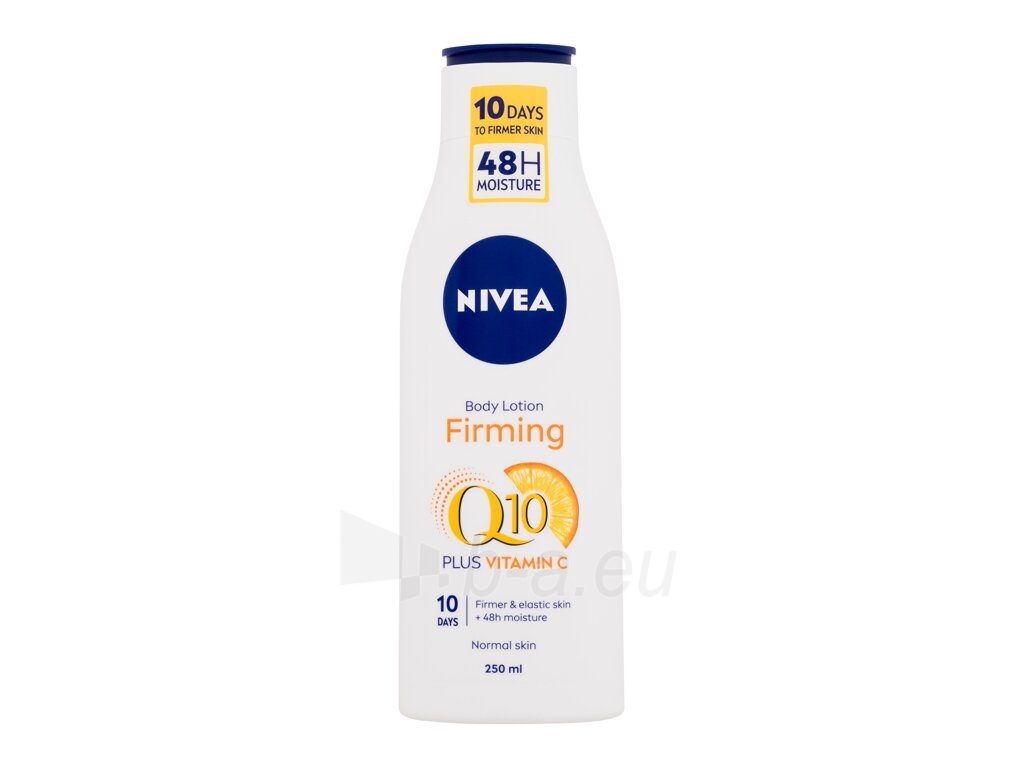 Kūno losjonas Nivea Q10 Energy+ Firming 250ml paveikslėlis 1 iš 1