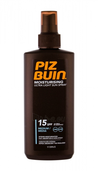 piz buin ultra light hydrating sun spray spf 15