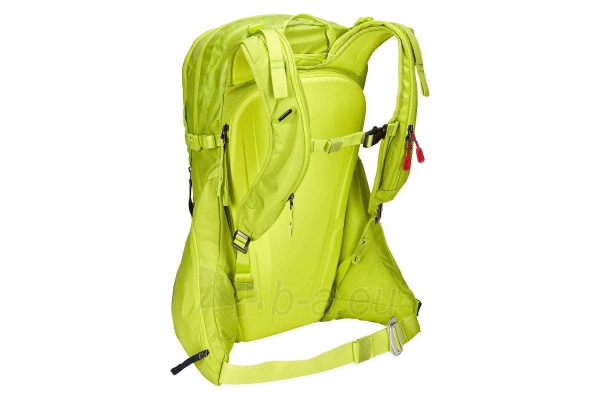 Kuprinė Thule Upslope 35L Removable Airbag 3.0 ready ski and snowboard backpack lime punch (3203610) paveikslėlis 9 iš 10