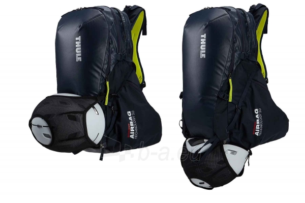 Kuprinė Thule Upslope 35L Removable Airbag 3.0 ready ski and snowboard backpack lime punch (3203610) paveikslėlis 3 iš 10