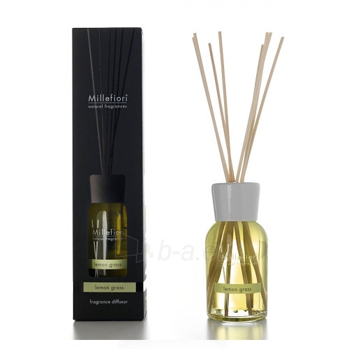 Kvapas namams Millefiori Milano Aroma diffuser Natu ral Lemongrass 100 ml paveikslėlis 1 iš 1