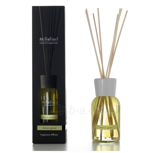 Kvapas namams Millefiori Milano Aroma diffuser Natura l Lemongrass 250 ml paveikslėlis 1 iš 1