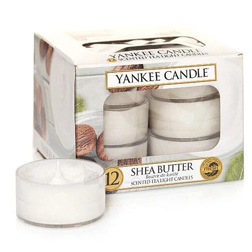 Kvapni žvakė Yankee Candle Shea Butter 12 x 9.8 g paveikslėlis 1 iš 1