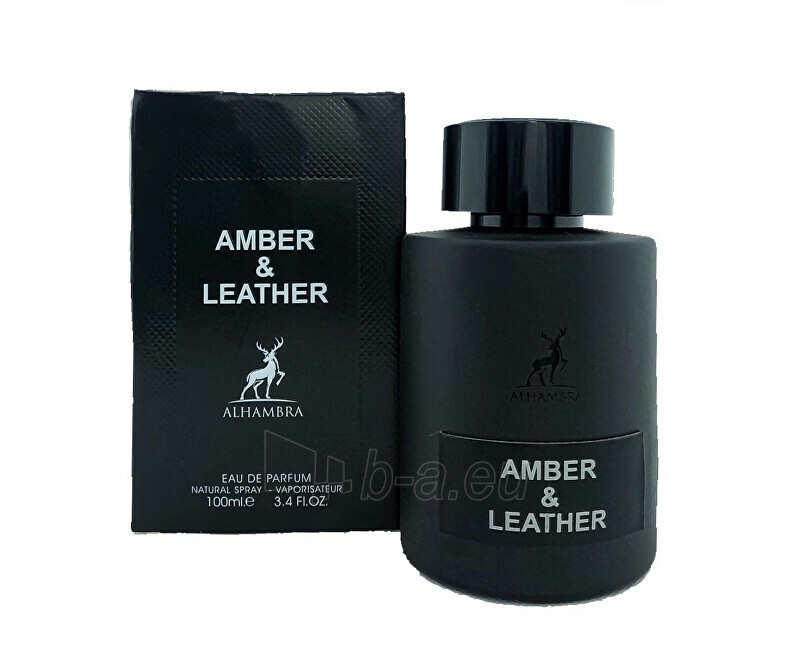 Kvepalai Alhambra Amber & Leather - EDP - 100 ml paveikslėlis 1 iš 2