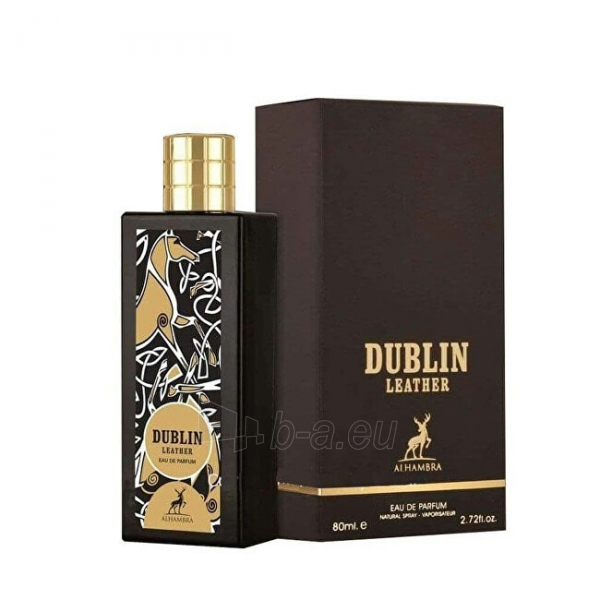 Kvepalai Alhambra Dublin Leather - EDP - 80 ml paveikslėlis 1 iš 1