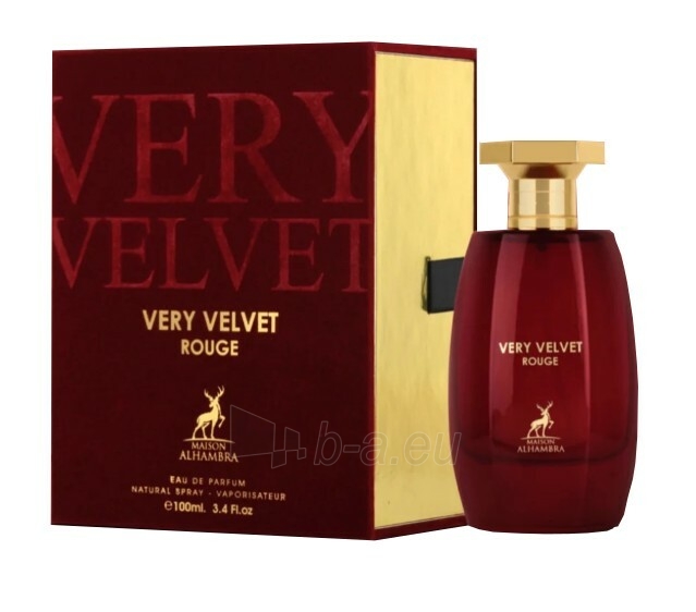 Kvepalai Alhambra Very Velvet Rouge - EDP - 100 ml paveikslėlis 1 iš 1