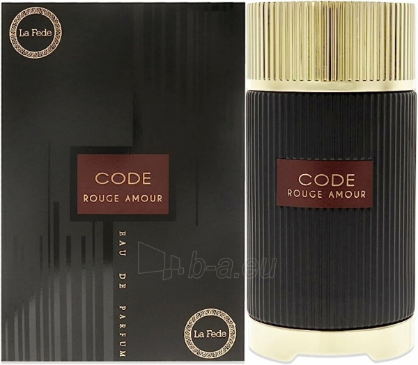 Kvepalai Khadlaj Code Rouge Amour - EDP - 100 ml paveikslėlis 1 iš 2