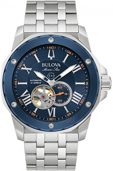 Laikrodis Bulova Marine Star Automatic 98A302 paveikslėlis 1 iš 3