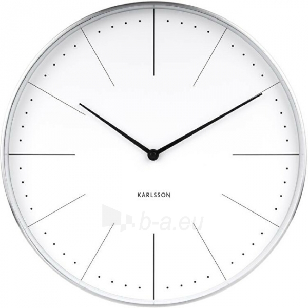 Laikrodis Karlsson Wall clock KA5681WH paveikslėlis 1 iš 3