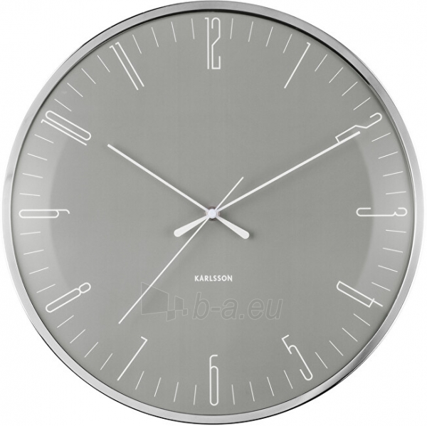 Laikrodis Karlsson Wall clock KA5754GY paveikslėlis 1 iš 2