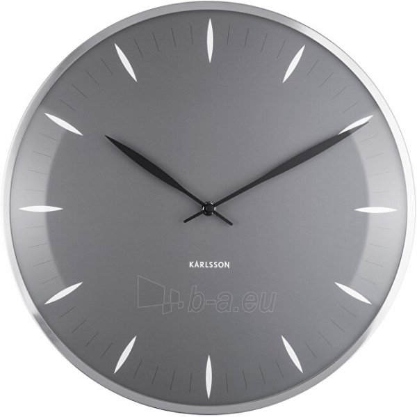 Laikrodis Karlsson Wall clock KA5761GY paveikslėlis 1 iš 2