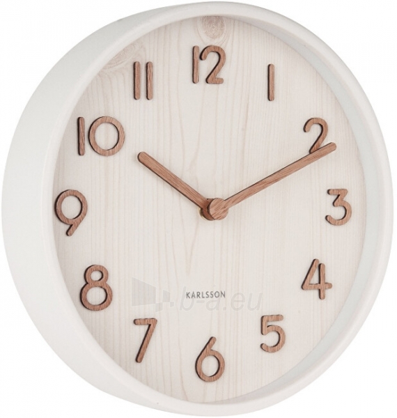 Laikrodis Karlsson Wall clock KA5808WH paveikslėlis 1 iš 2