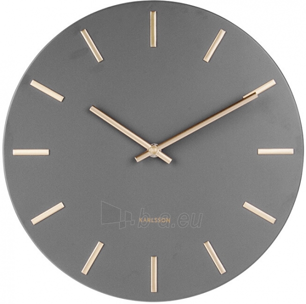 Laikrodis Karlsson Wall clock KA5821GY paveikslėlis 1 iš 2