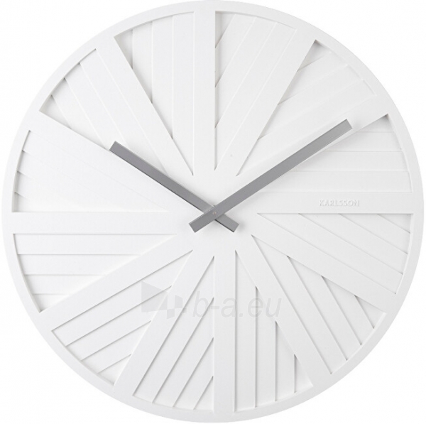 Laikrodis Karlsson Wall clock KA5839WH paveikslėlis 1 iš 3