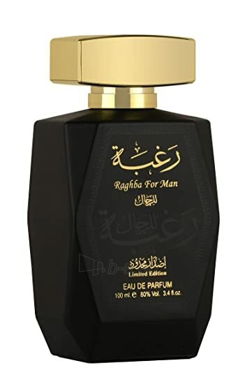 Parfumuotas vanduo Lattafa Raghba For Men - EDP - 100 ml paveikslėlis 2 iš 2