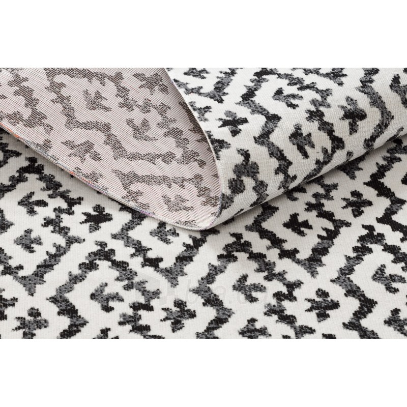 Lauko kilimas su juodais akcentais MUNDO Geometry | 180x270 cm paveikslėlis 14 iš 16