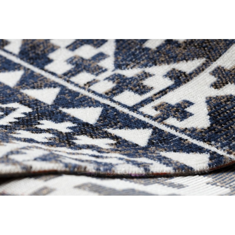 Lauko kilimas su mėlynais raštais MUNDO | 160x220 cm paveikslėlis 11 iš 16