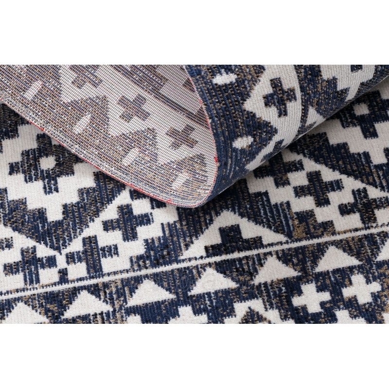 Lauko kilimas su mėlynais raštais MUNDO | 200x290 cm paveikslėlis 14 iš 16