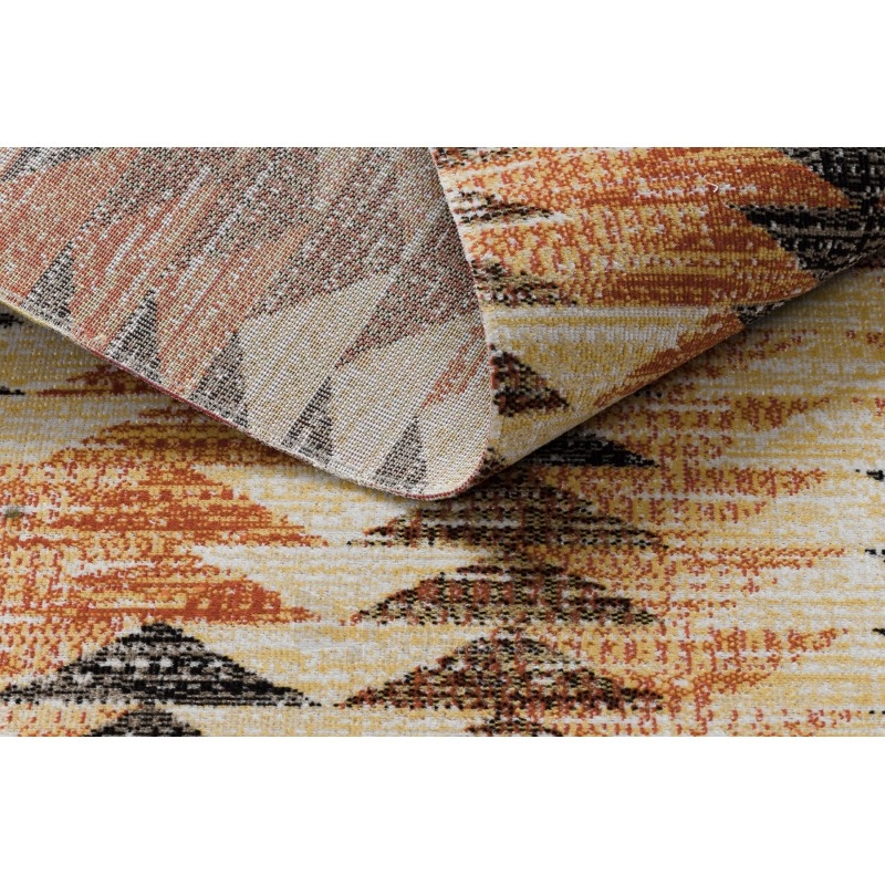 Lauko kilimas su oranžiniais akcentais MUNDO | 180x270 cm paveikslėlis 14 iš 16