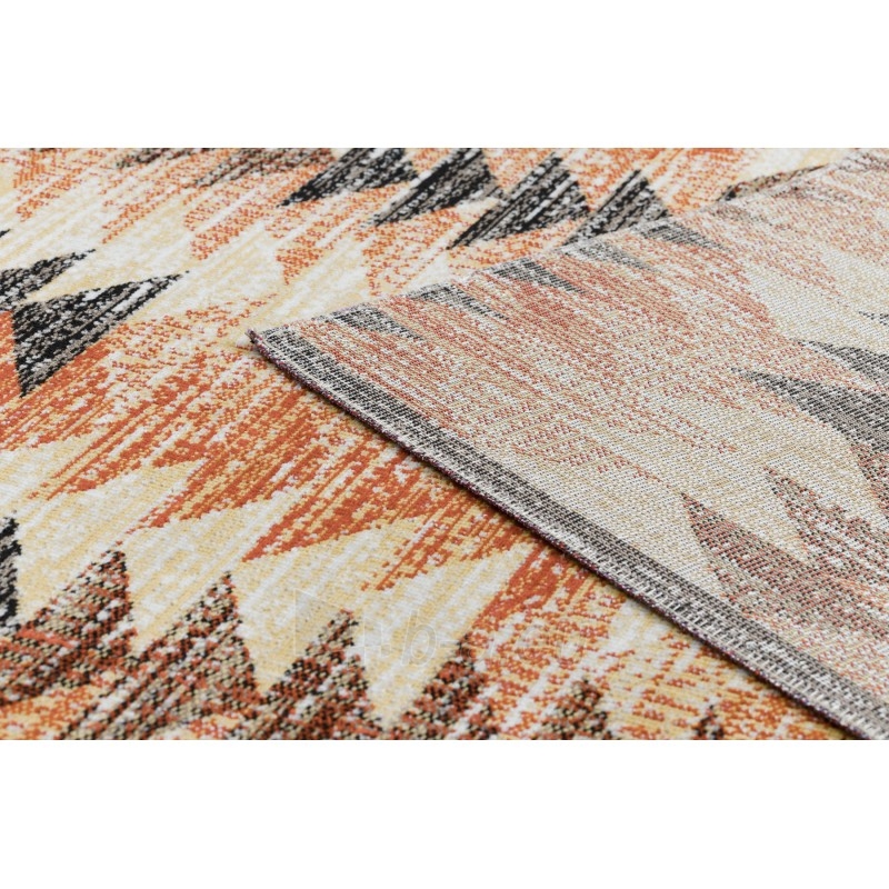 Lauko kilimas su oranžiniais akcentais MUNDO | 80x150 cm paveikslėlis 15 iš 16
