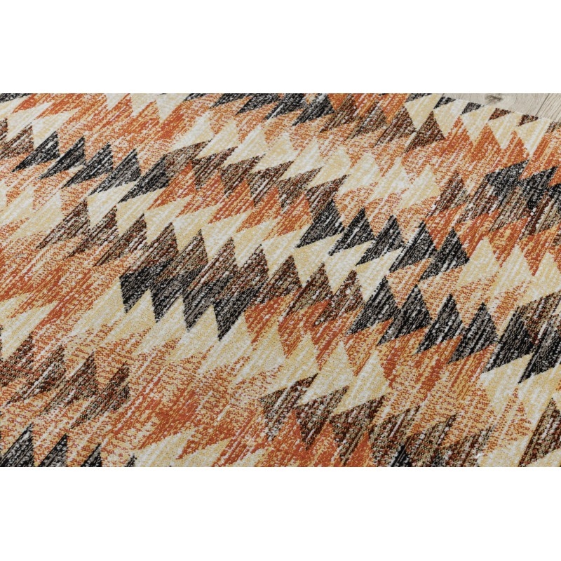 Lauko kilimas su oranžiniais akcentais MUNDO | 80x150 cm paveikslėlis 5 iš 16