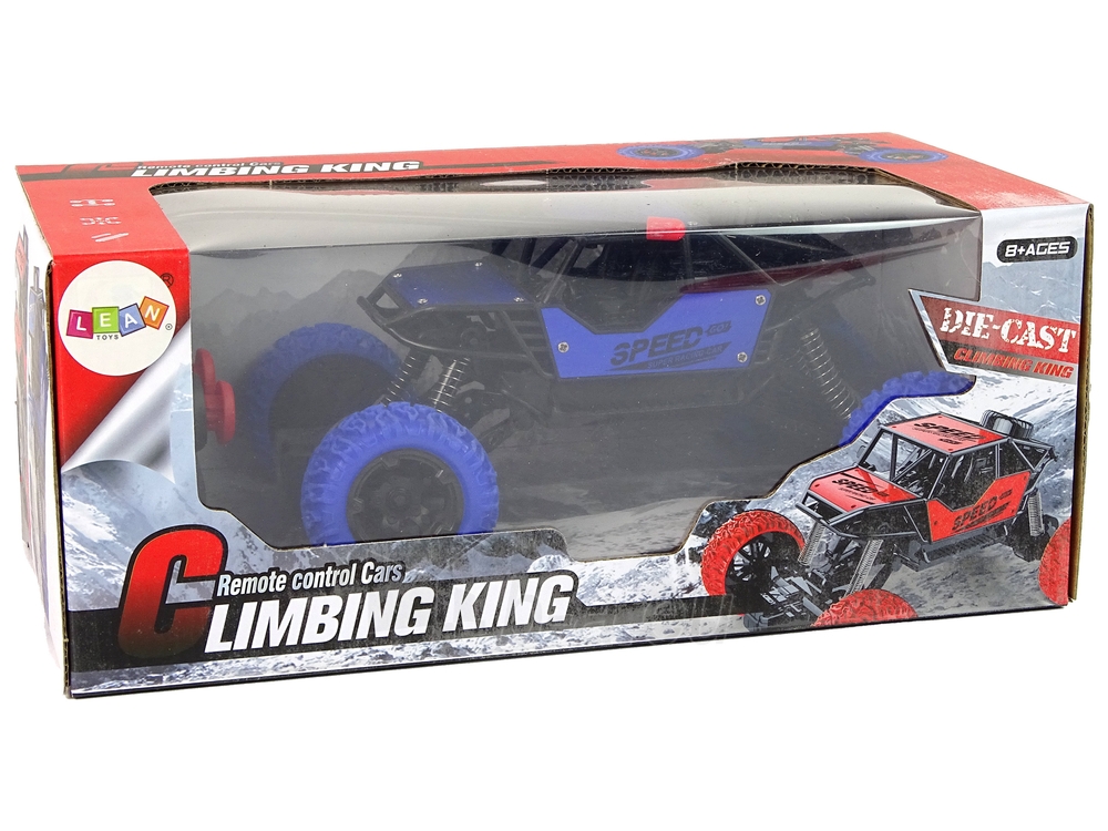 Limbing King nuotoliniu būdu valdomas R/C visureigis 1:18, mėlynas paveikslėlis 2 iš 8