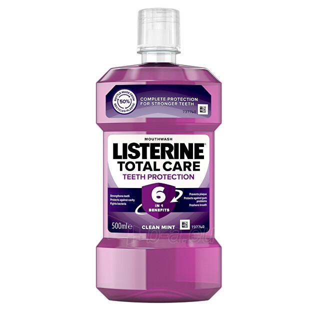 Listerine Mouthwash for complete protection Total Care - 250 ml paveikslėlis 1 iš 9