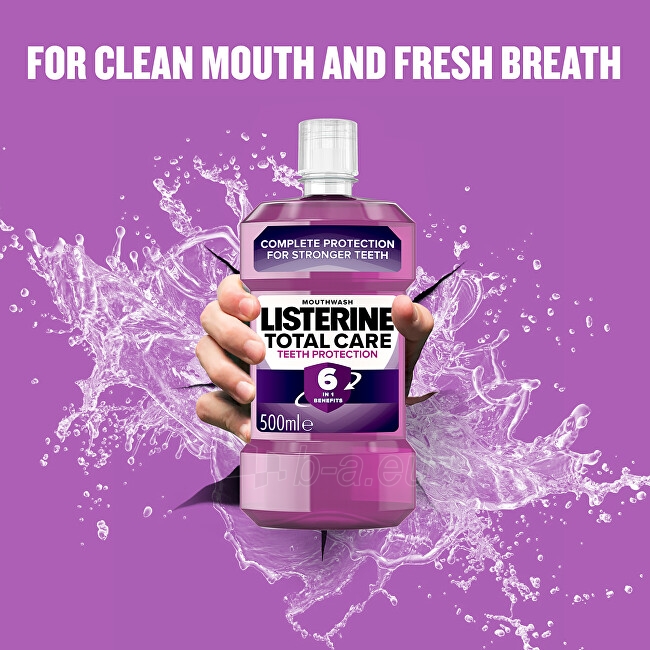 Listerine Mouthwash for complete protection Total Care - 250 ml paveikslėlis 8 iš 9