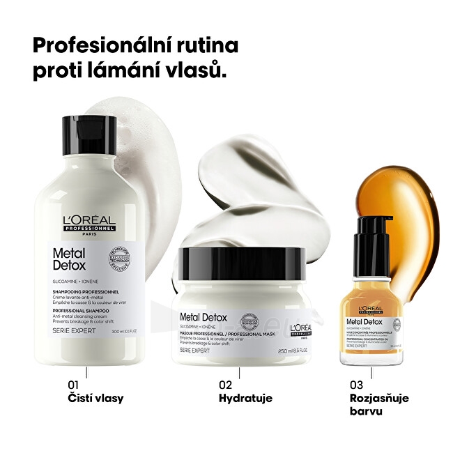 L´Oréal Professionnel Serie Expert Metal Detox ( Professional Shampoo) Hair Cleansing Shampoo - 300 ml paveikslėlis 5 iš 8