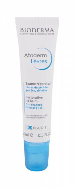 Lūpų balzamas BIODERMA Atoderm Levres 15ml paveikslėlis 1 iš 1