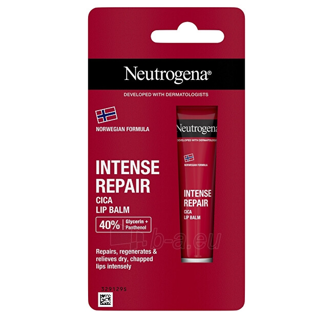 Lūpų balzamas Neutrogena (Intense Repair Lip Balm) 15 ml paveikslėlis 1 iš 5