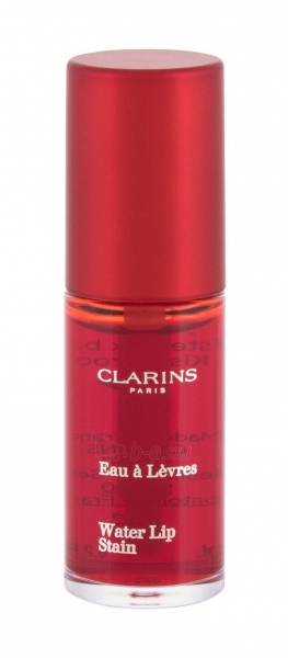 Lūpų blizgis Clarins Water Lip Stain 03 Red Water 7ml paveikslėlis 1 iš 2