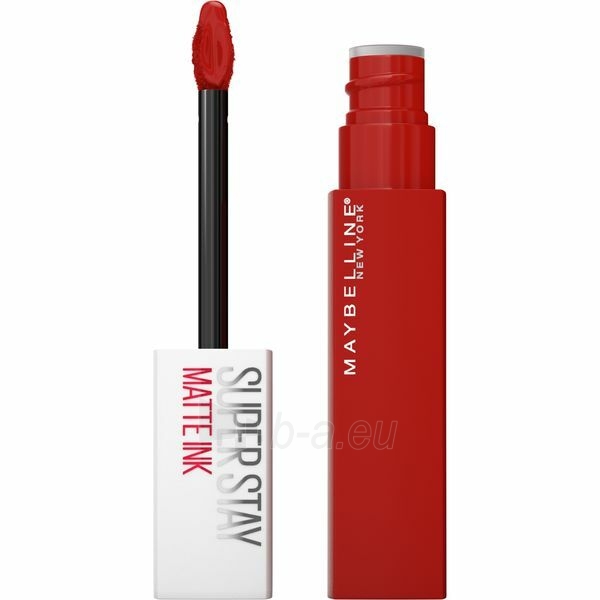 Lūpų dažai Maybelline Superstay 20 Pioneer Matte Ink Lipstick 5ml paveikslėlis 2 iš 10