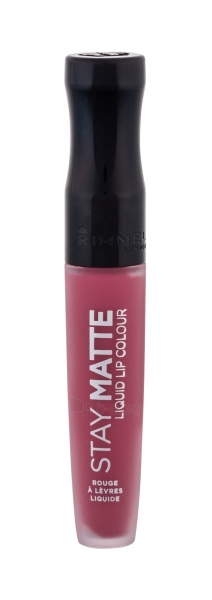 Lūpų dažai Rimmel London Stay Matte 210 Rose & Shine 5,5ml paveikslėlis 1 iš 2