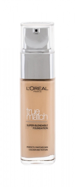 Makiažo pagrindas L´Oreal Paris True Match Super Blendable Foundation SPF17 Cosmetic 30ml Shade D1-W1 Golden Ivory paveikslėlis 2 iš 2