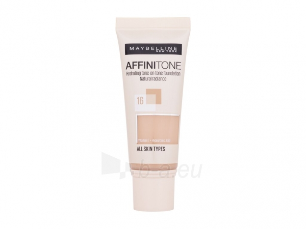 Maybelline Affinitone Foundation Cosmetic 30ml 16 Vanilla Rose paveikslėlis 2 iš 2