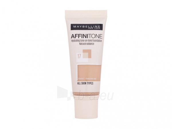 Maybelline Affinitone Foundation Cosmetic 30ml 17 Rose Beige paveikslėlis 2 iš 2