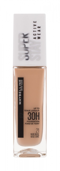 Makiažo pagrindas Maybelline Superstay 21 Nude Beige Active Wear Makeup 30ml 30H paveikslėlis 1 iš 2