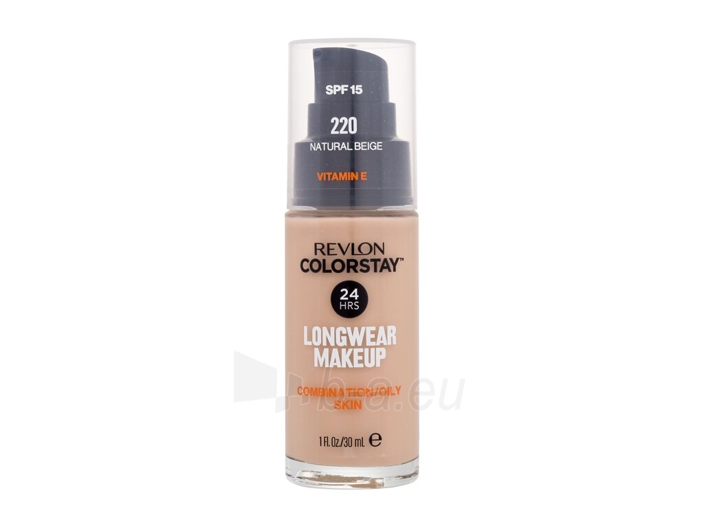 Revlon Colorstay Makeup Combination Oily Skin 30ml Natural Beige paveikslėlis 2 iš 2