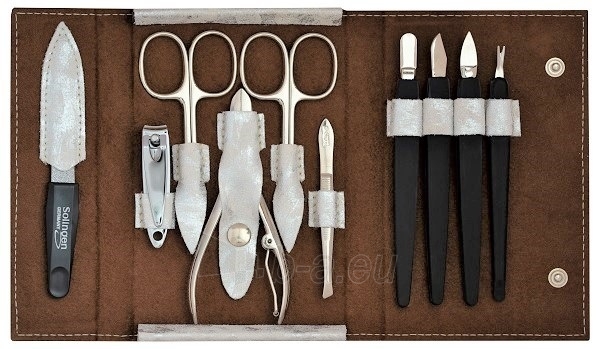 Manikiūro rinkinys DuKaS Family manicure set 10 pieces PL 252SB paveikslėlis 1 iš 2